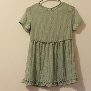 SHEIN Green Medium Tunic Top NWOT